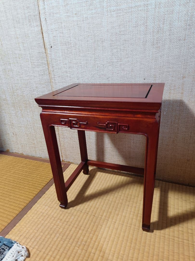 ヴィンテージ　中国　　ネストテーブル　唐木 ヴィンテージ 中国 ネストテーブル 唐木 中国ヴィンテージ 2連ネスト