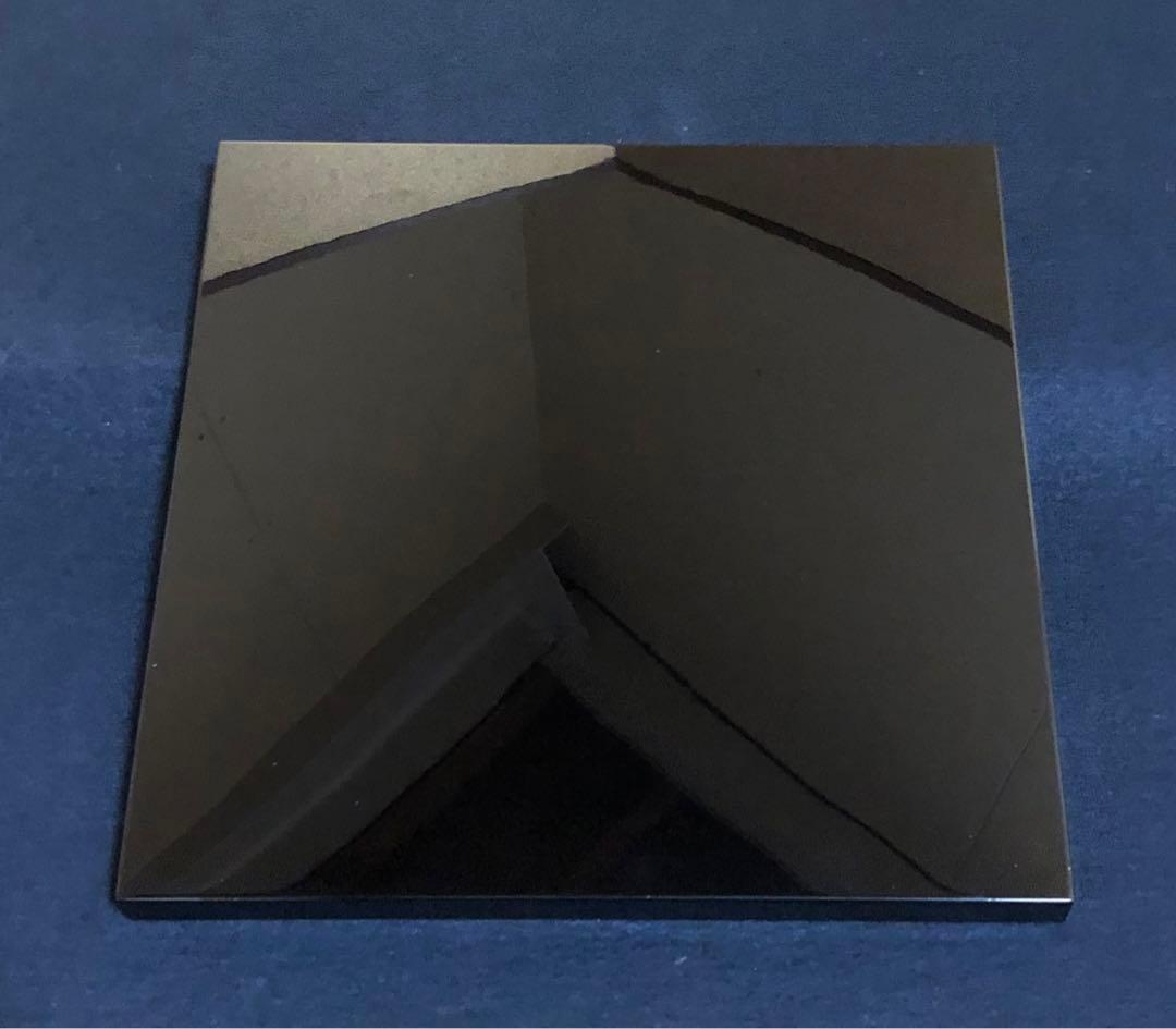 《R》茶道具 黒蝋色塗 小板 敷板 塗師 川瀬表完作 共箱 251222か2