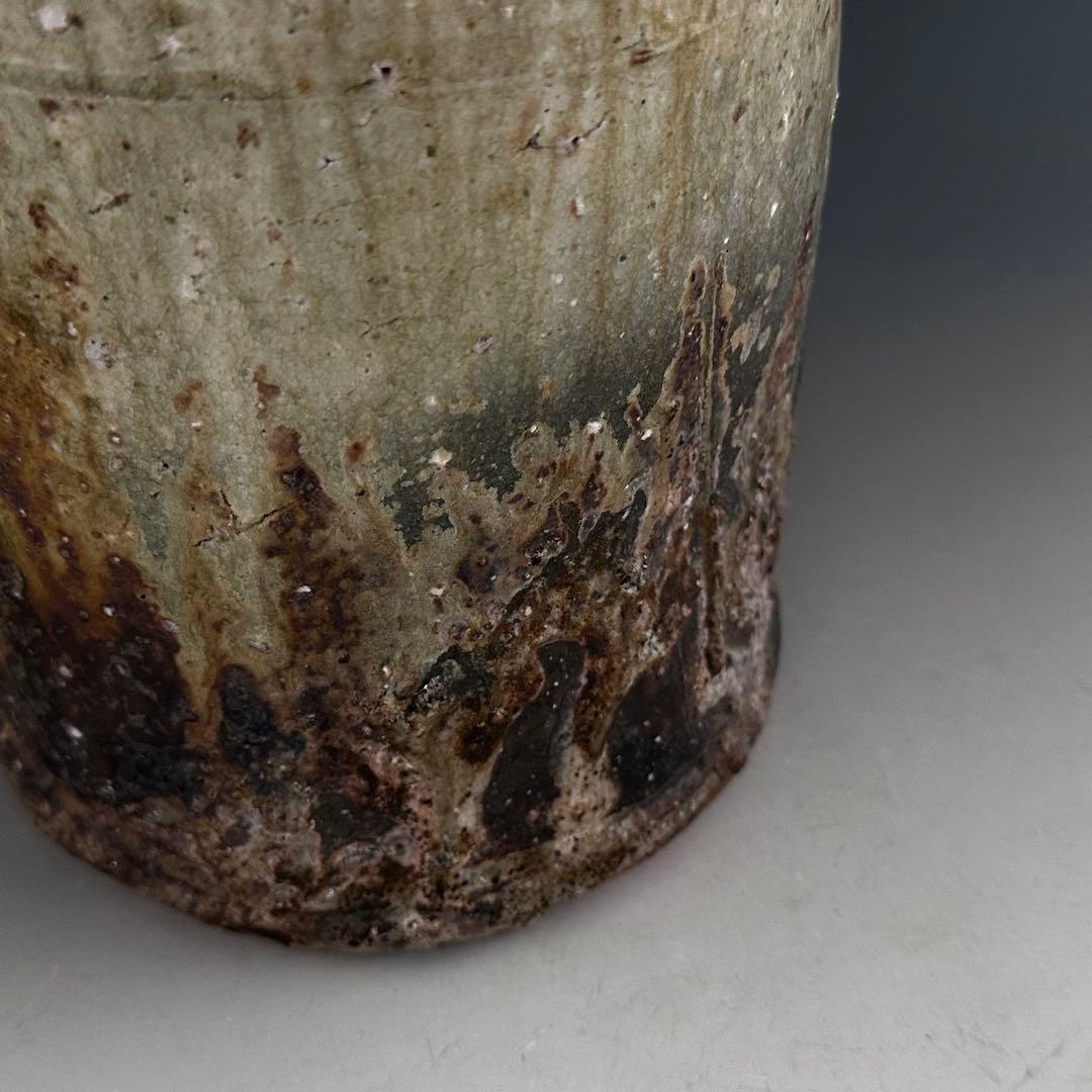 茶道具 古伊賀写 水指 上田直方 共箱 伊賀 陶芸 稽古 茶会 侘び