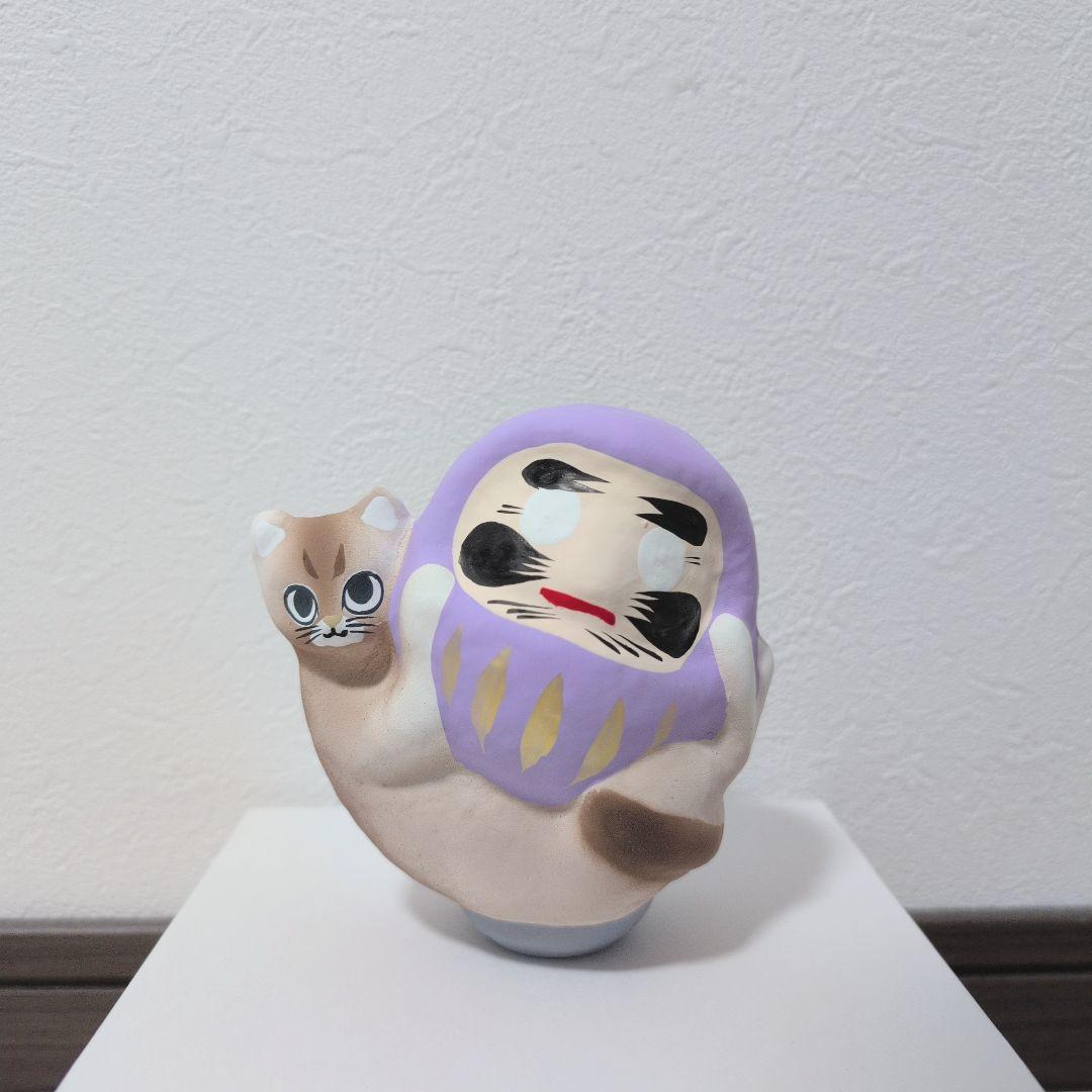 即購入OK】かしゆか商店 だるまの幸喜 高崎だるまとリヨン 藤色 - メルカリ