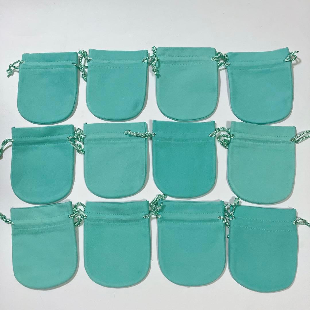 極美品 ティファニー 巾着袋 保存袋 12枚 アクセサリー入れ 大サイズ