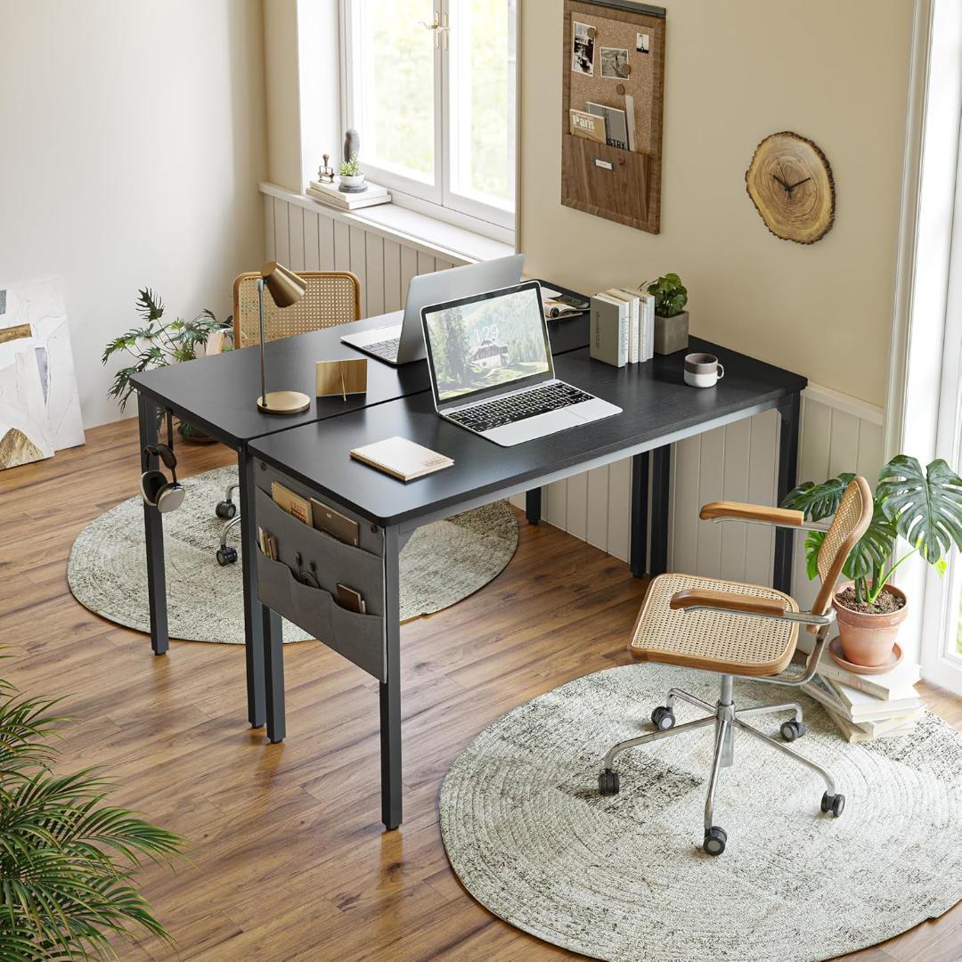 isさん専用ページ)デスク 勉強机 収納袋付き 組み立て簡単 2つセット