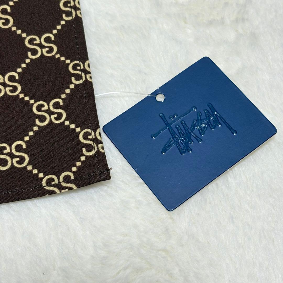 新品レア STUSSY バンダナ モノグラム 総柄 90s USA製 入手困難