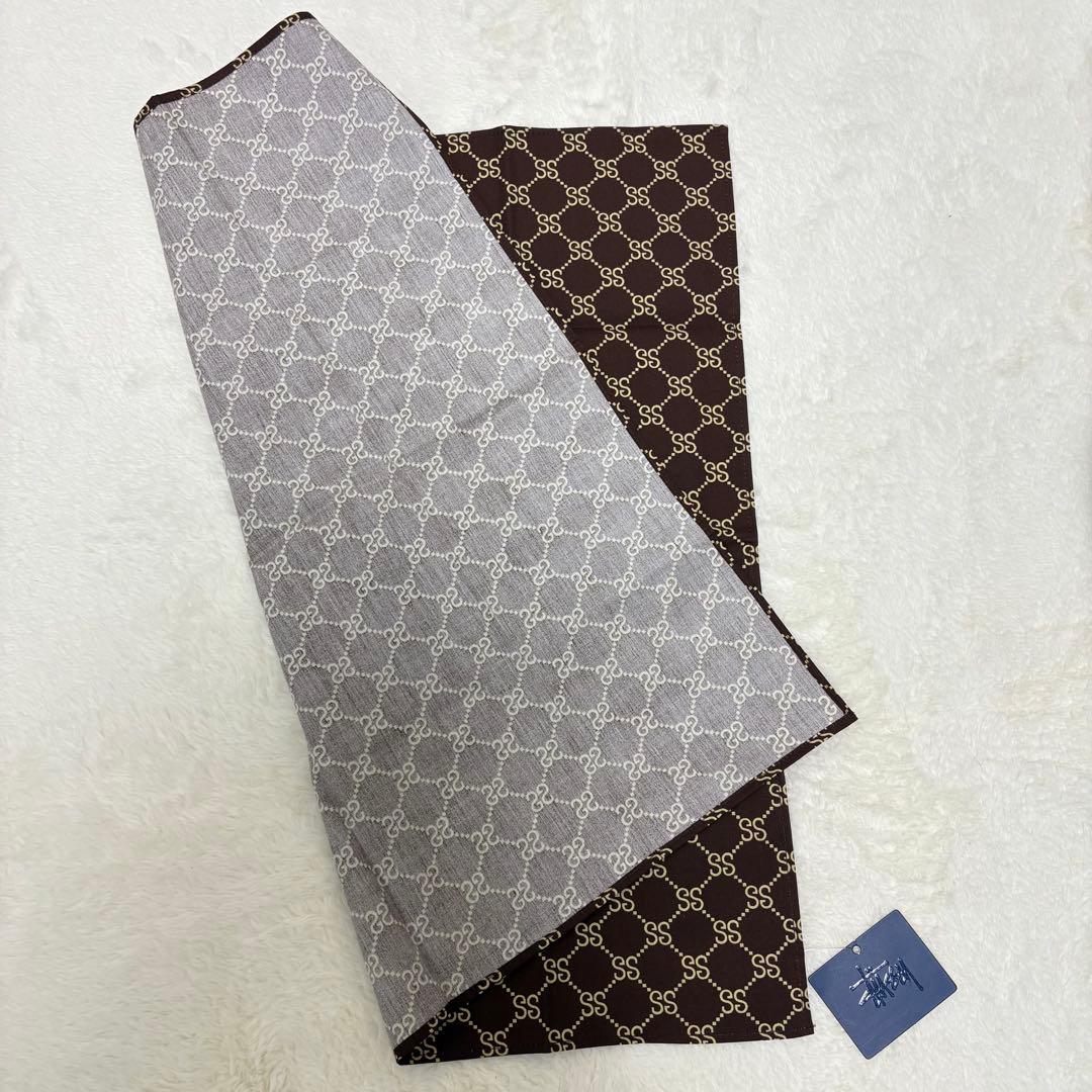 新品レア STUSSY バンダナ モノグラム 総柄 90s USA製 入手困難