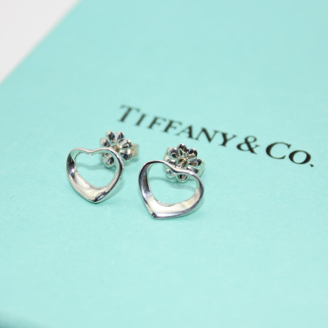 Tiffany&Co. ティファニー オープンハート ピアス SV925