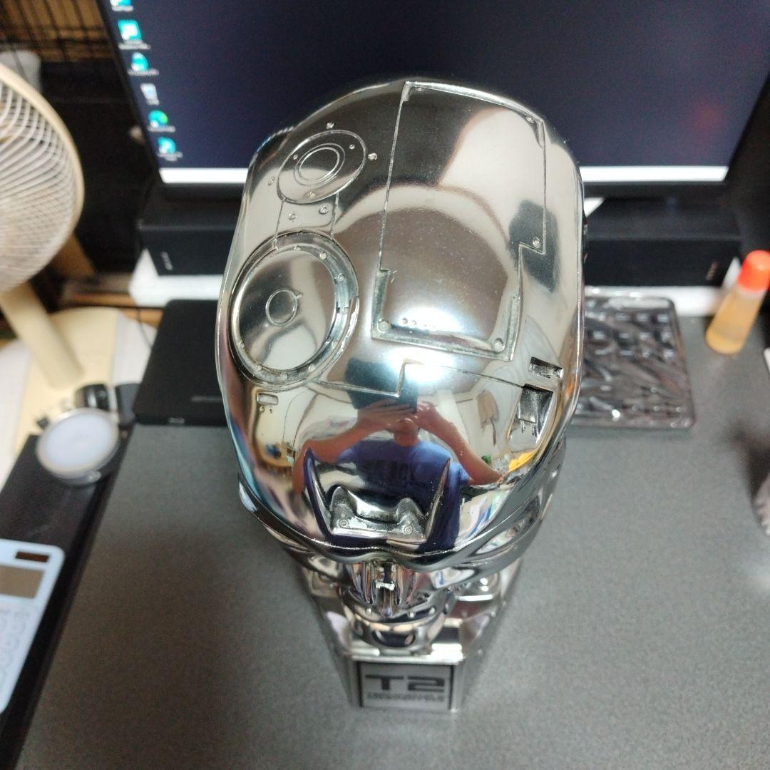 サイドショウ　ターミネーター2　T-800　エンドスケルトン1/1ヘッドレプリカ