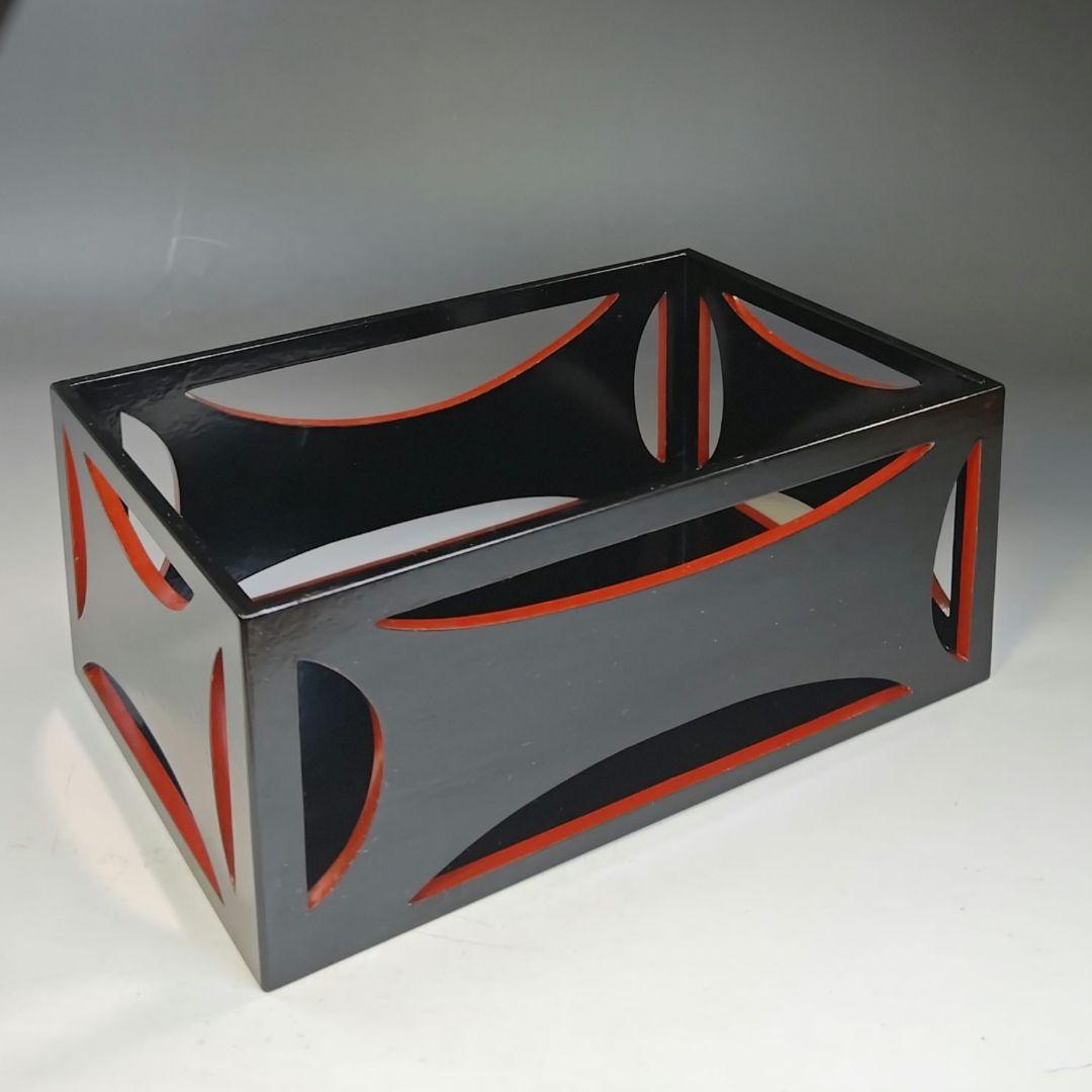 イ841 煙草盆『塗師作』『漆塗　莨盆　共箱』茶道具