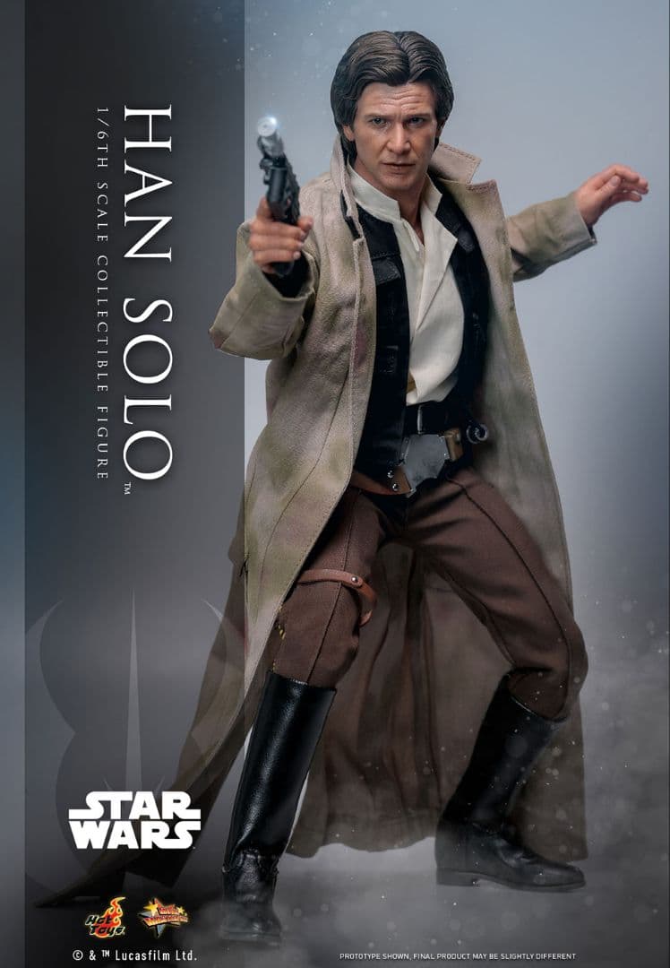 ホットトイズ MMS740 スター・ウォーズ ハン ソロ 1/6Han Solo