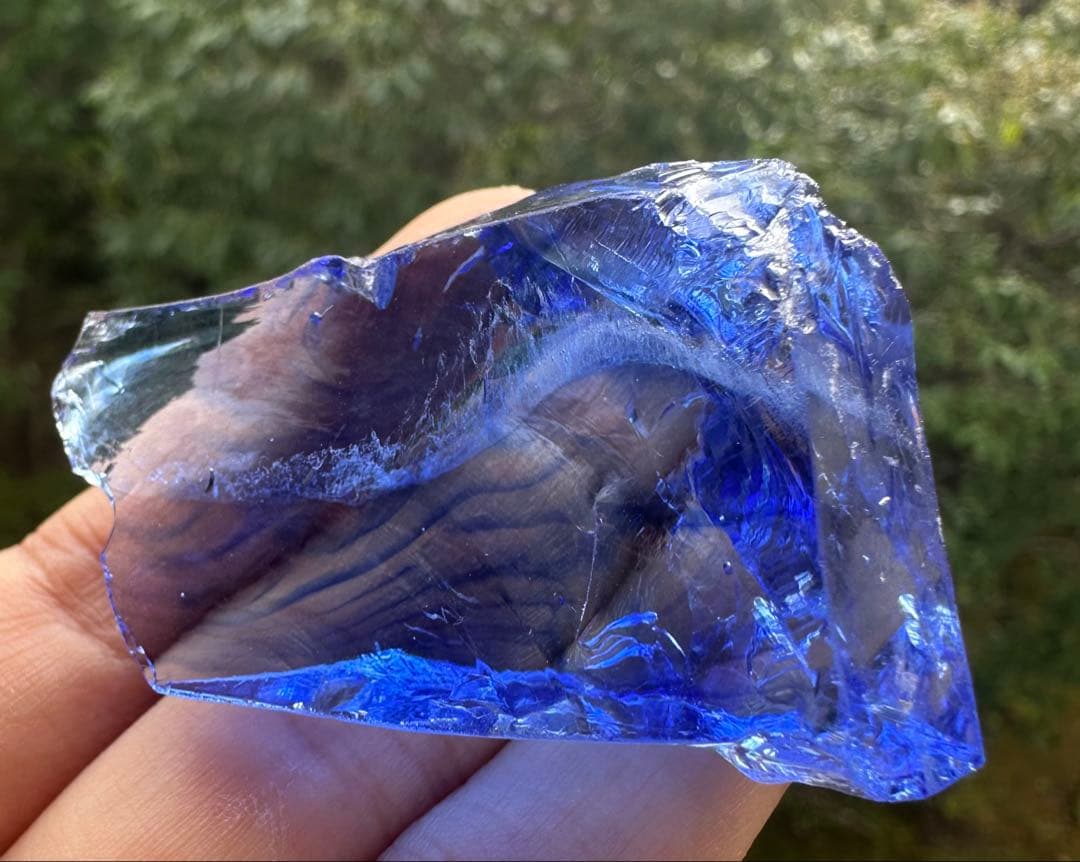 貴重シエラネバダ山脈アンダラクリスタル原石 ブルー レムリア