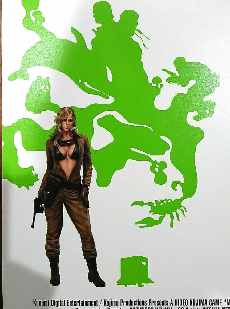 METAL GEAR SOLID 3 3DS 両面 B2ポスター メタルギア3