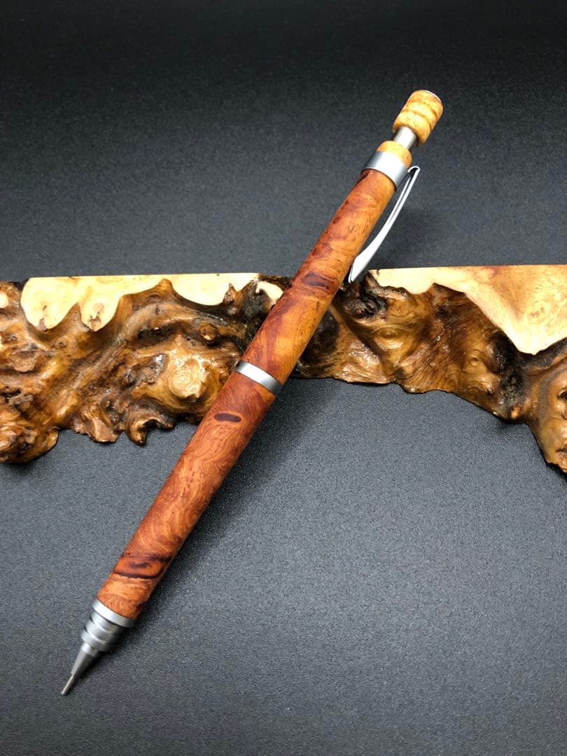 pilot パイロットS20シャープペンシル0.5mm 花梨瘤/紅白 - メルカリ