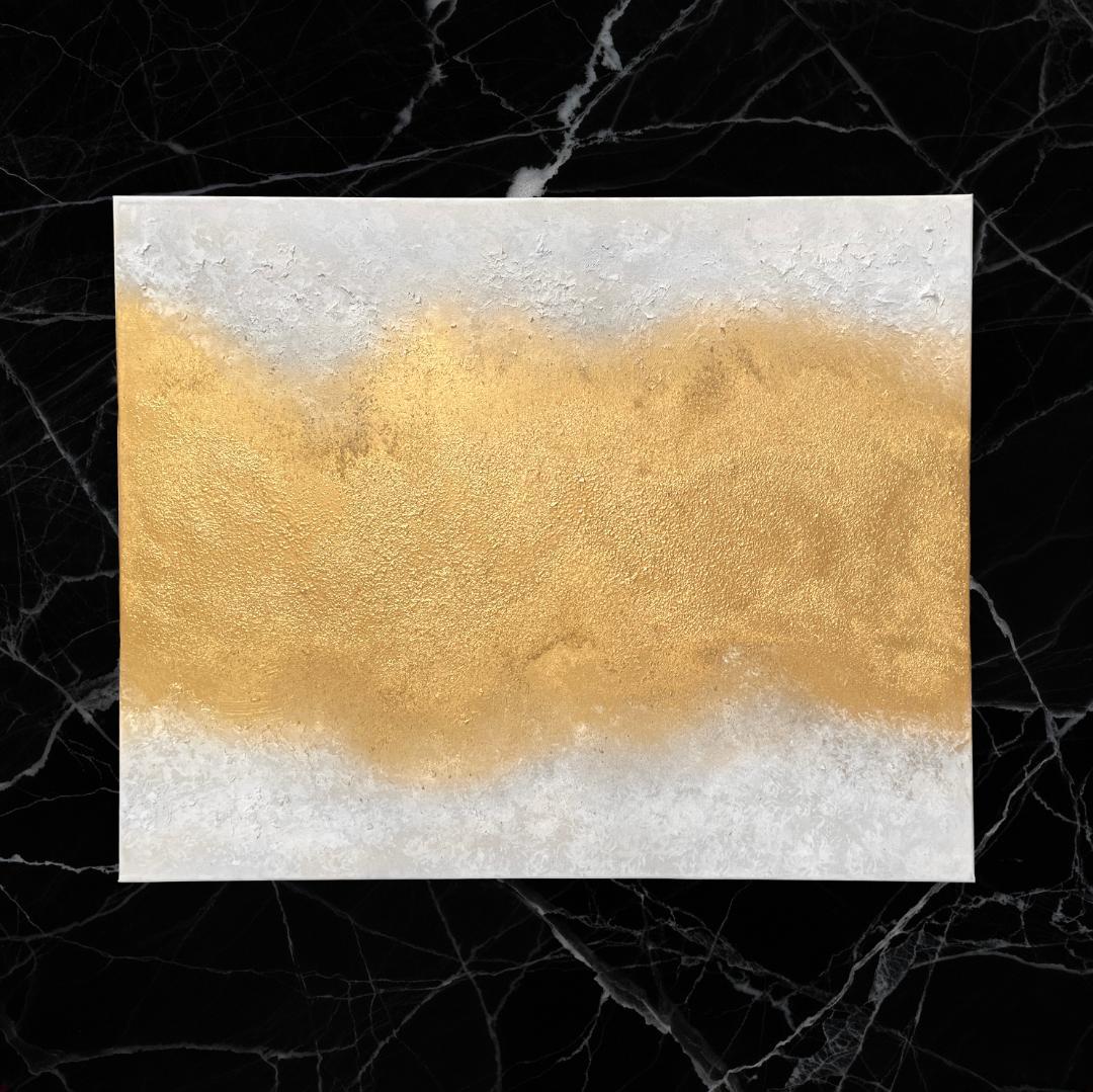 大きい絵画 803×652｜抽象画 現代アート 金 インテリア モダン 大きめ
