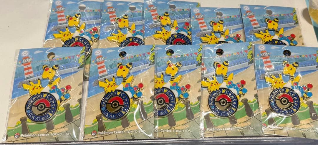 ポケモン ピカチュウ ピンバッジ 10個セット ポケモンセンター