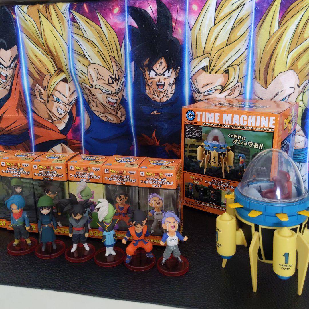 ✨ドラゴンボール❤タイムマシーンコレクタブルセット✨ Amazon.co.jp: ドラゴンボール超 MEGAワールドコレクタブルフィギュア