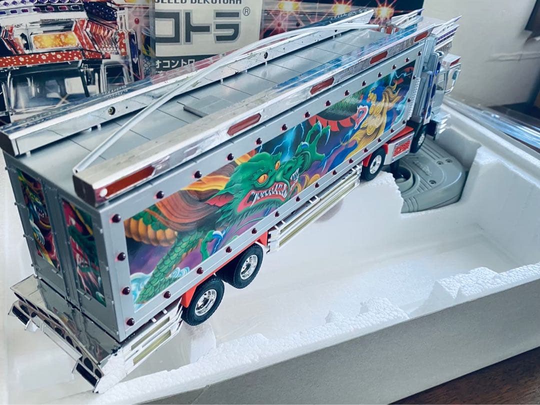 荒武者 デコトラ トレーラー ラジコン スカイネットデコトラRC荒武者