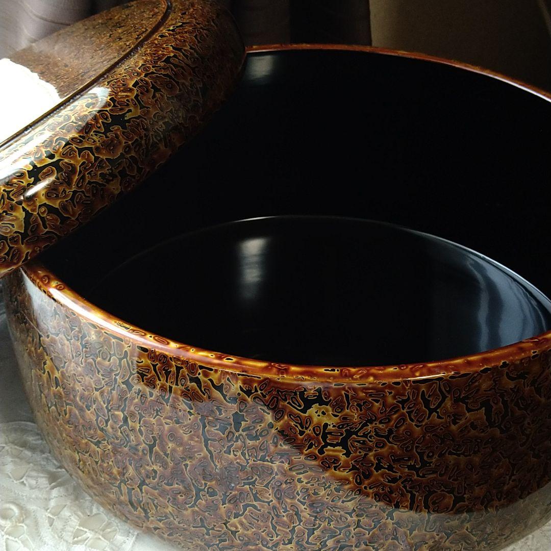 会津塗 金虫漆器 茶櫃