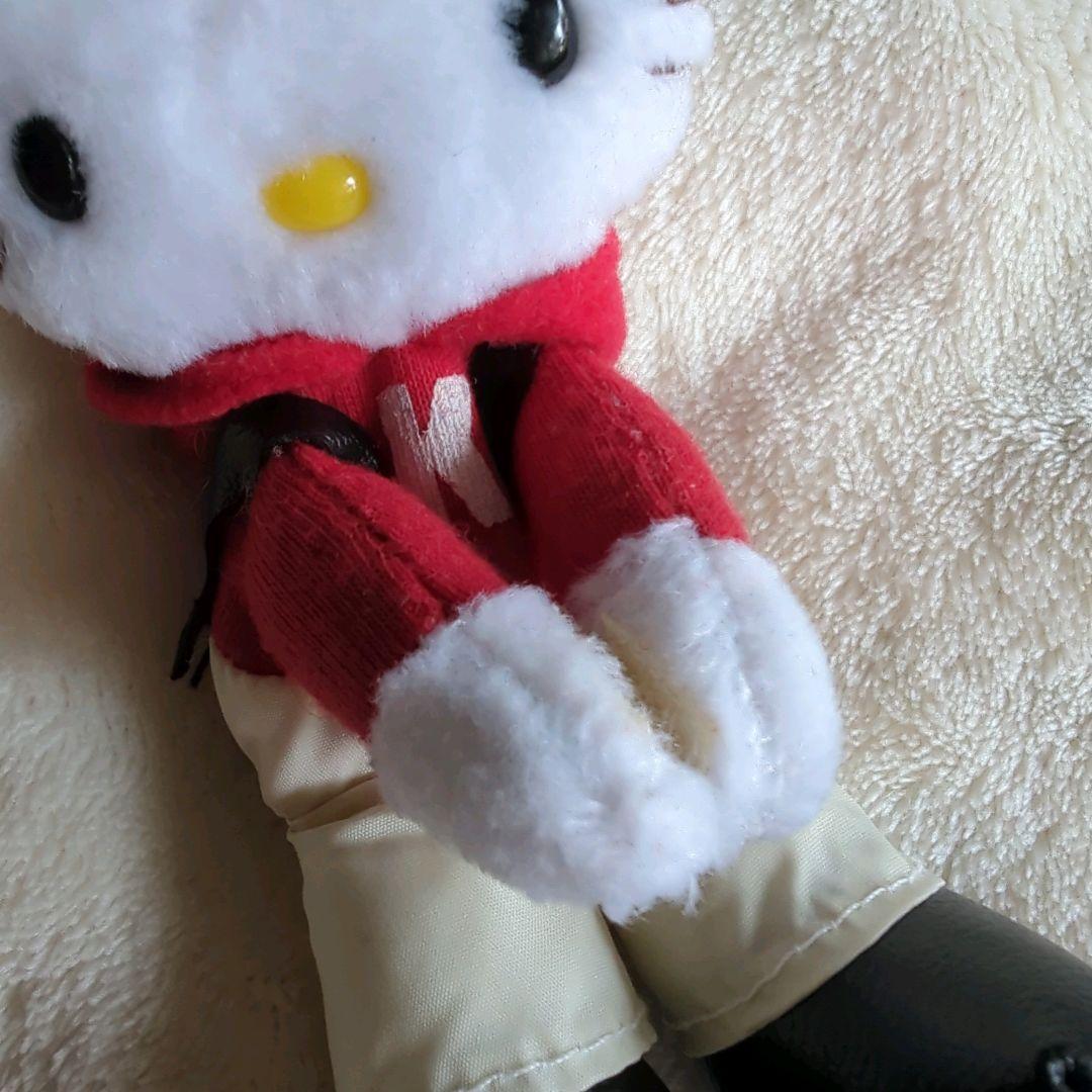 当時物 レア レトロ ハローキティ マスコット ぬいぐるみ キティー