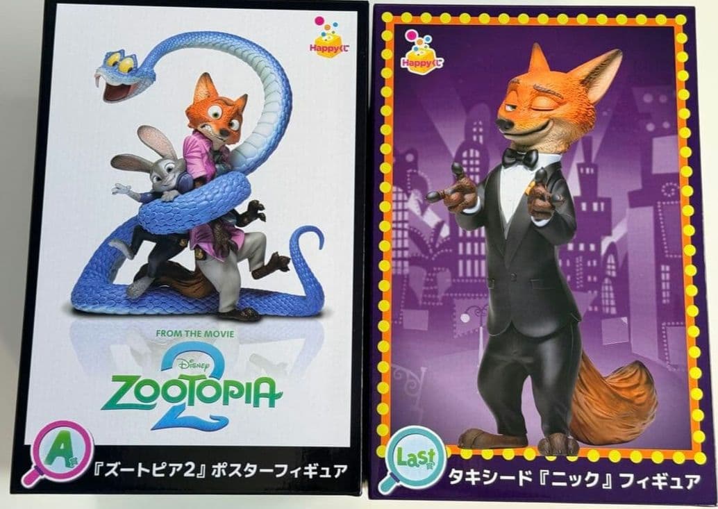 夢*様 【未開封】 ズートピア2 A賞 ラストワン ポスターフィギュア
