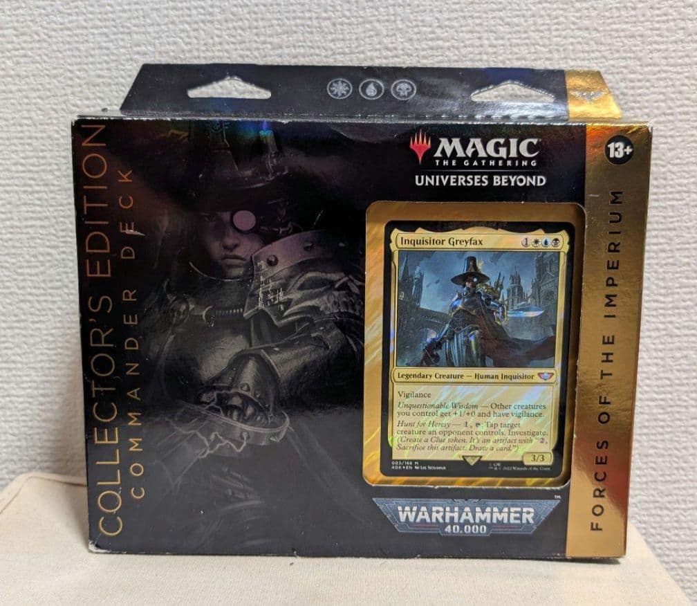 MTG ウォーハンマー 統率者デッキ 帝国の軍勢 コレクターズエディション