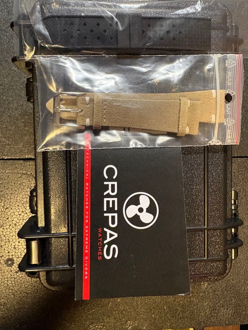 CREPAS WATCH 1000m ダイバー　マイクロブランド