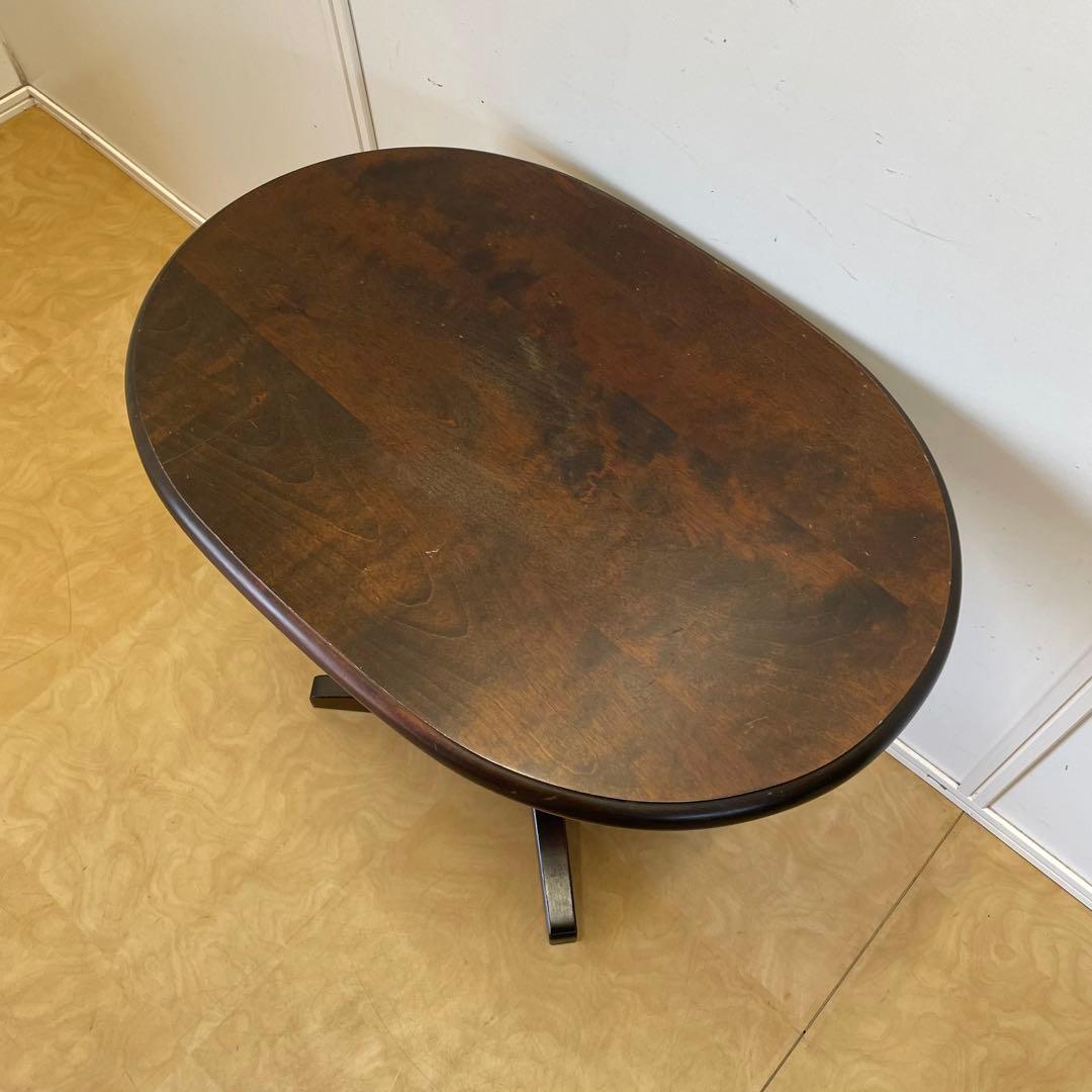 北海道民芸家具 テーブル サイドテーブル ダイニングテーブル 花台 ビンテージ