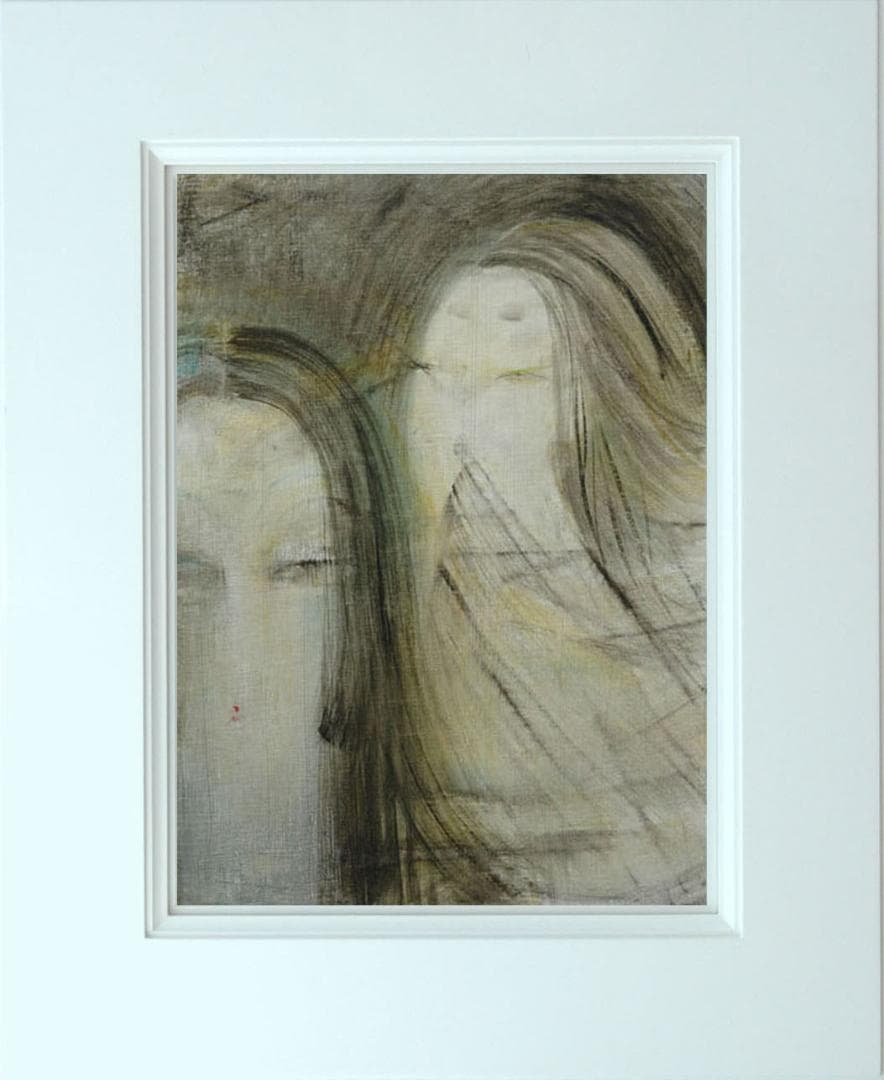 油絵 絵 絵画 インテリア 油絵 F6-050413 人物 女性像