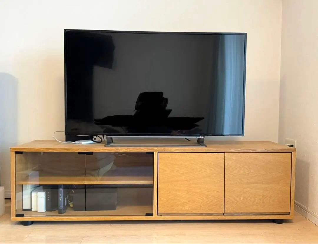 無印良品 テレビ台 ナチュラルオーク 大型テレビ対応
