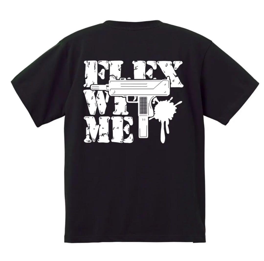 flexwitme flex wit me ブラックTシャツ - メルカリ