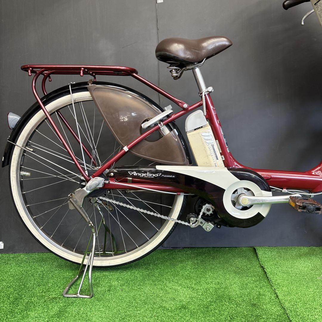 パチキ様 前子供乗せ無し BS Angelino レッド 3人乗り対応 97☆ - メルカリ