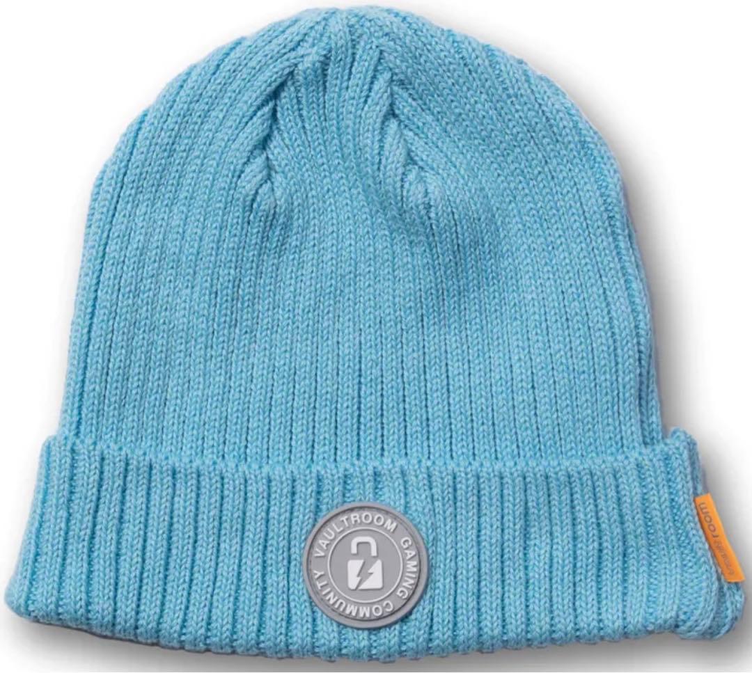Vaultroom VGC PATCH BEANIE / BLUvaultroom VGC PATCH BEANIE BLU