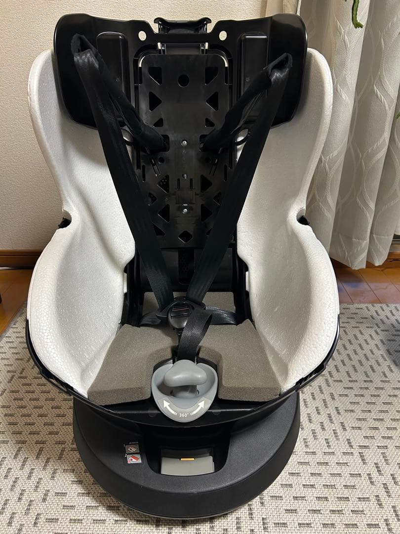 エールべべ クルットR ウィ チャイルドシート リュクスグレー 限定