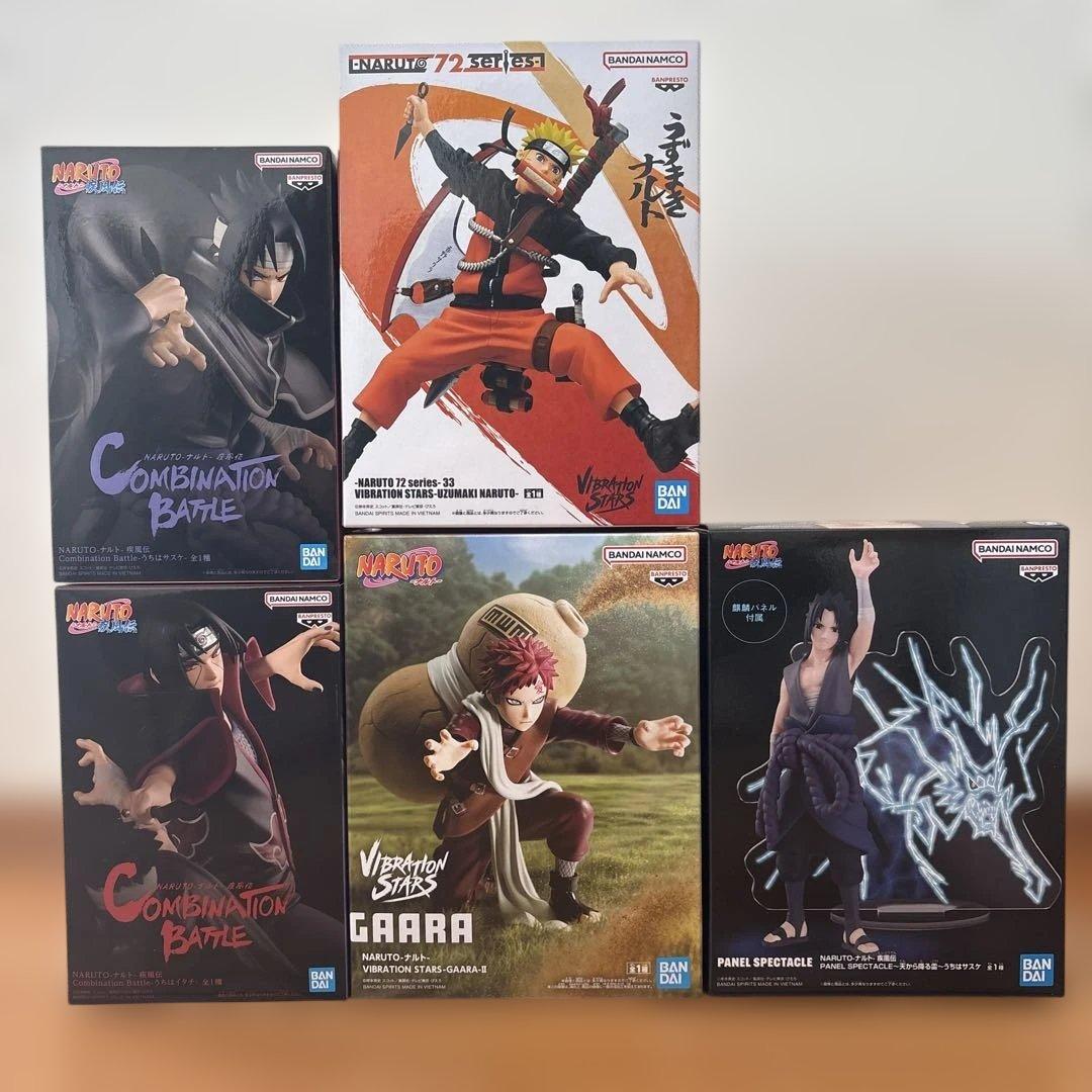 NARUTO -ナルト- フィギュアセット ナルト サスケ イタチ 我愛羅