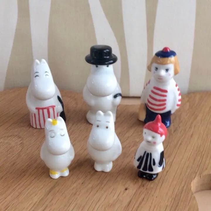 アラビア ムーミンフィギュアムーミンファミリー6個セット新品