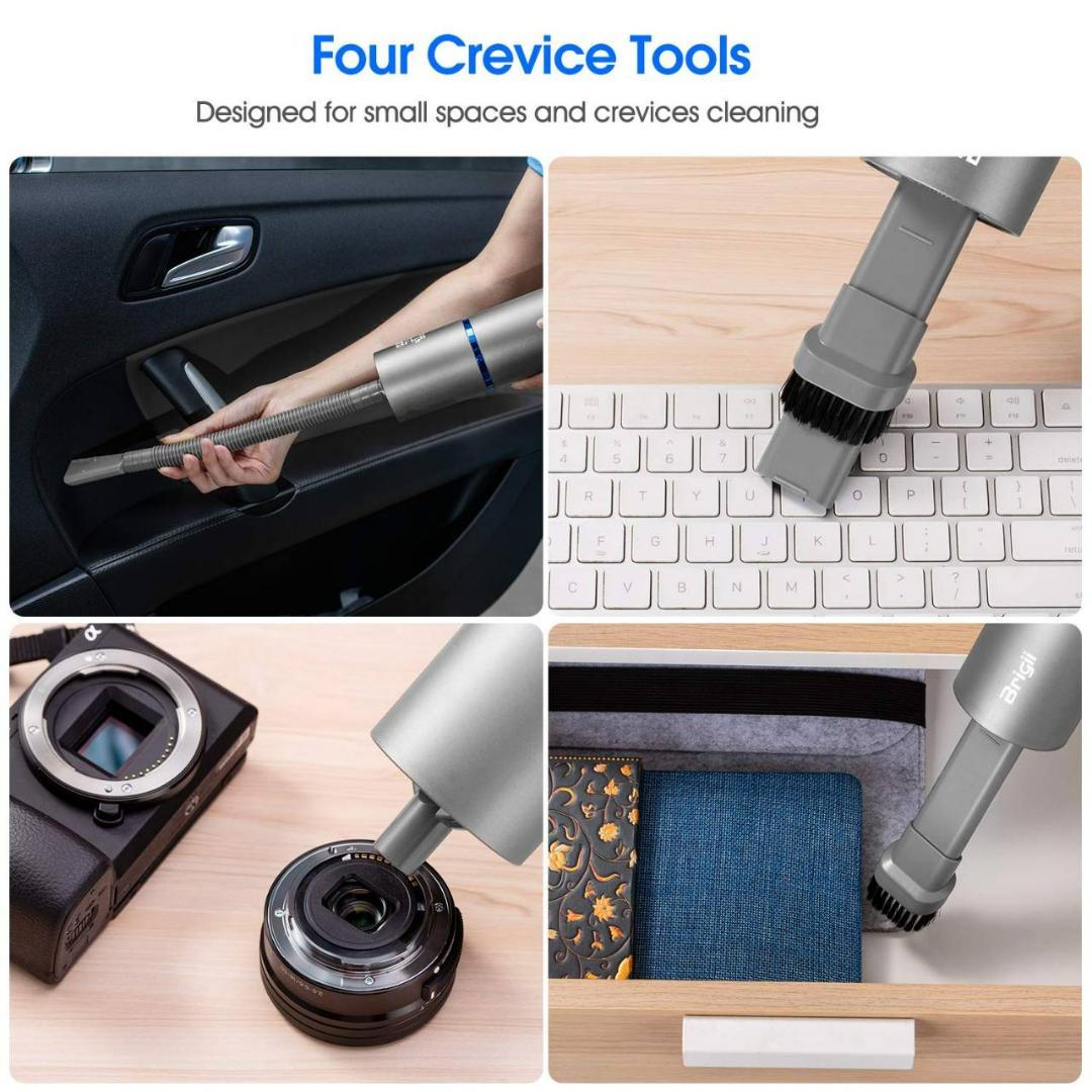 USB充電式ミニ掃除機 ハンドポンプ付き L108356890 - 掃除機