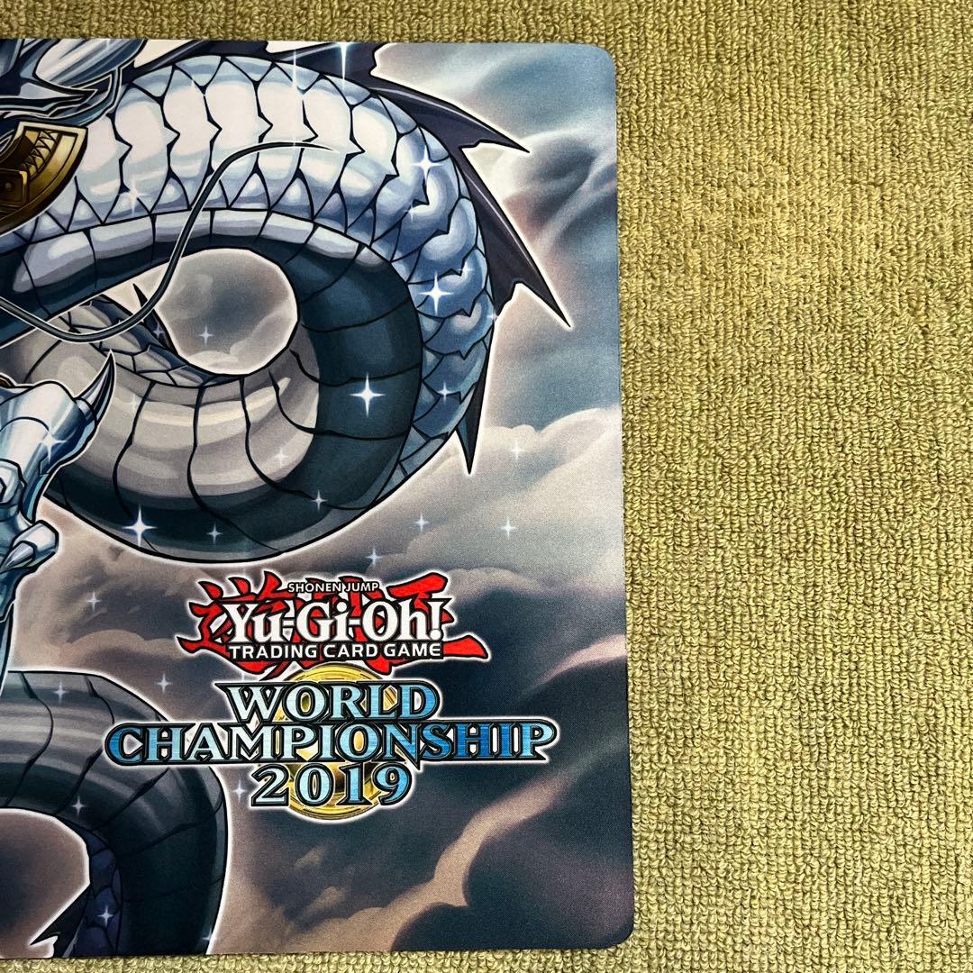 プレイマット　神峰之天津龗　WORLD CHAMPIONSHIP 2019