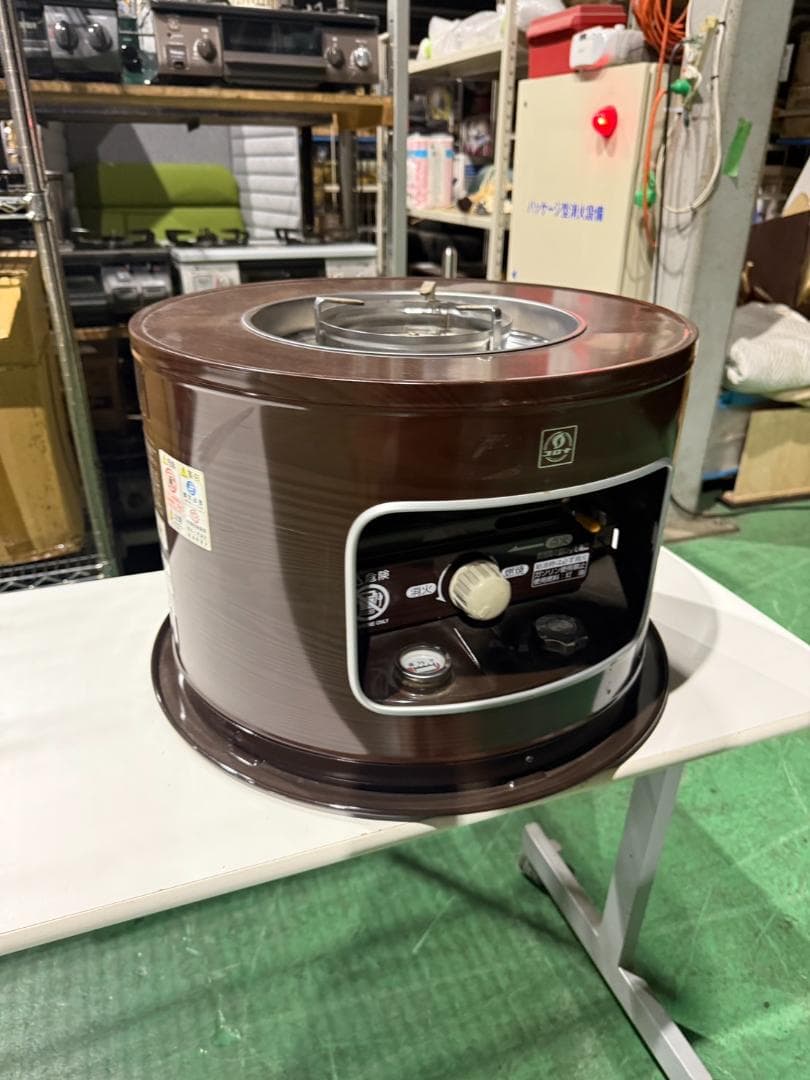 石油ストーブ コロナサロンヒーター KT-1617 木目調 CORONA（住宅設備