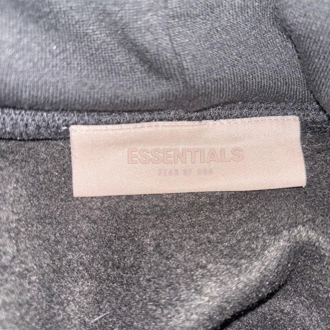 ESSENTIALS パーカー xs ブラック