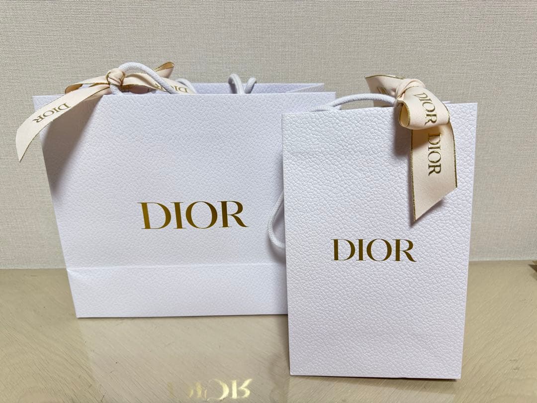 Dior ショッパー 最新 リボン付き 2点セット