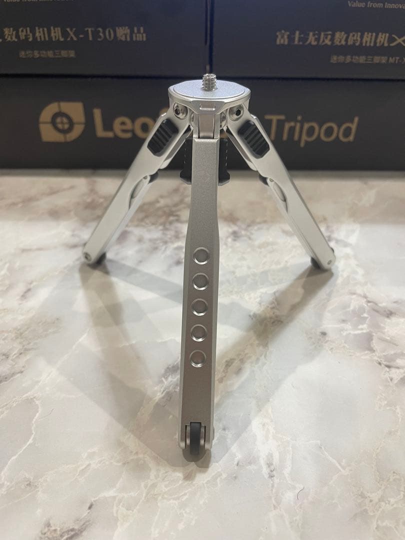 Leofoto mt-03スパイダーミニ三脚ポケット三脚FUJIFILMコラボ品