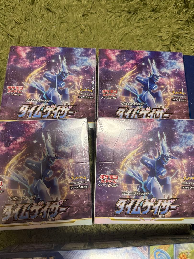 シュリンク未開封】タイムゲイザー4箱＆白熱のアルカナ2箱、ポケモン