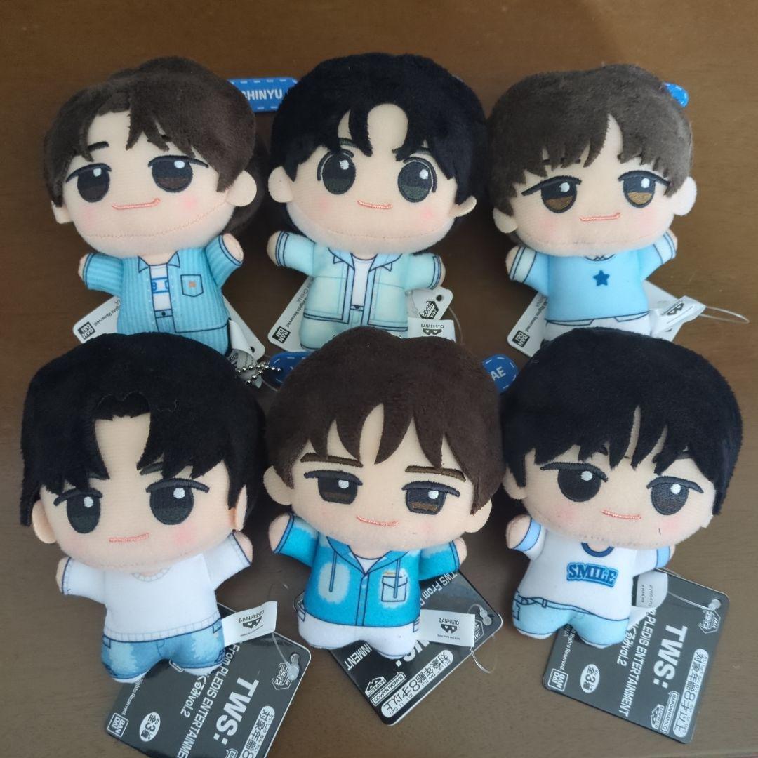 TWS トゥアス ちびぐるみ vol.1 vol.2 全6種類 ナムコ限定