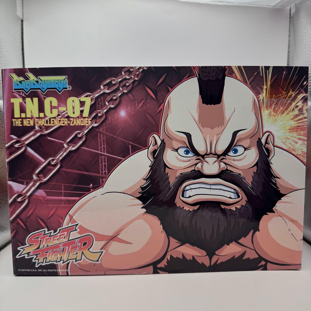 【レア品】ストリートファイター t.n.c-.07 ザンギエフ LEDフィギュア