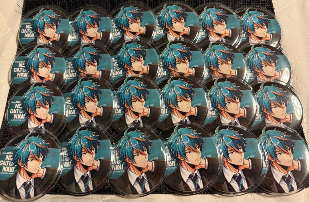 ホワイトデーハート缶バッジ 守沢千秋 あんさんぶるスターズ 17個セット