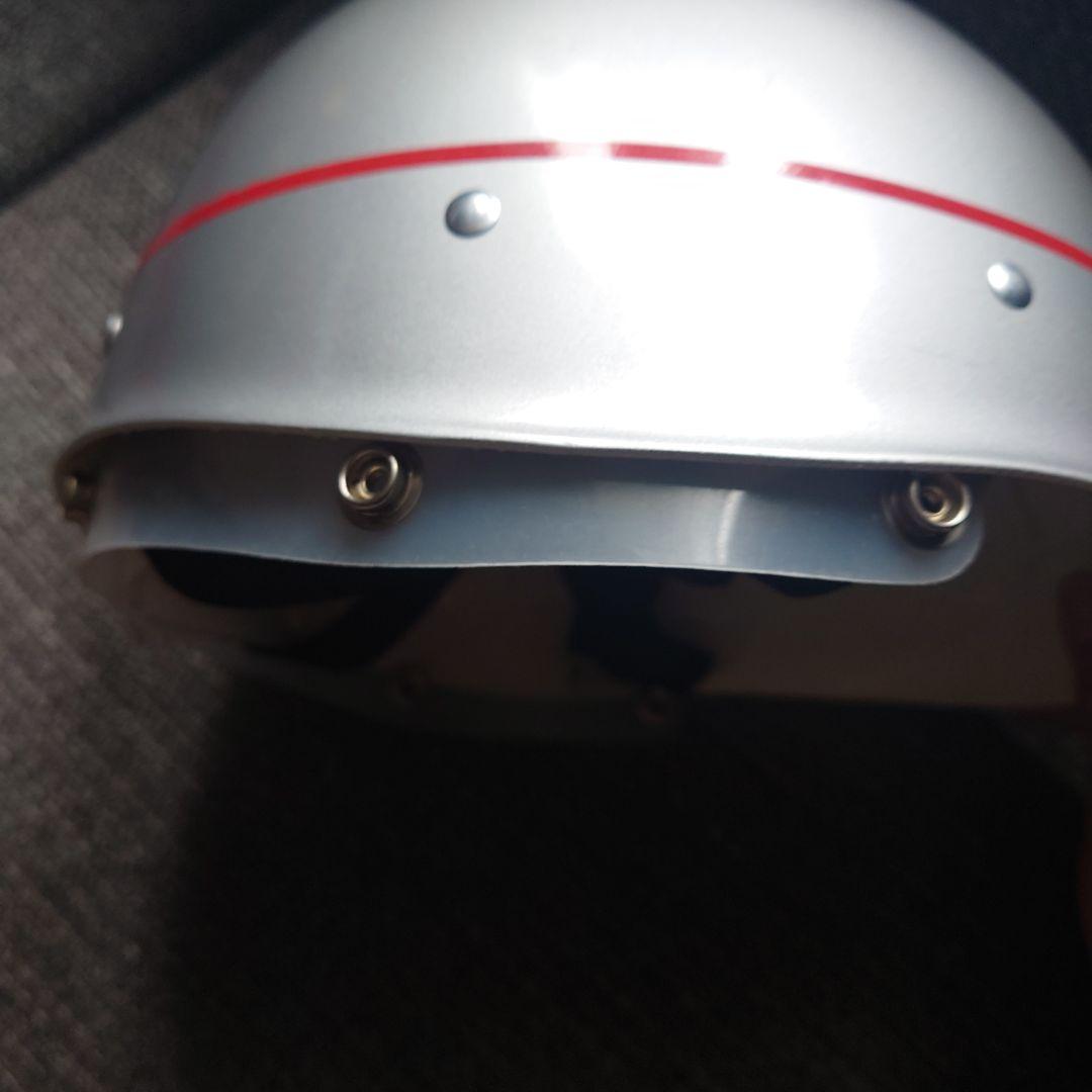 SHOEIショウエイシルバー消防防災害ヘルメット昭和レトロの通販はau