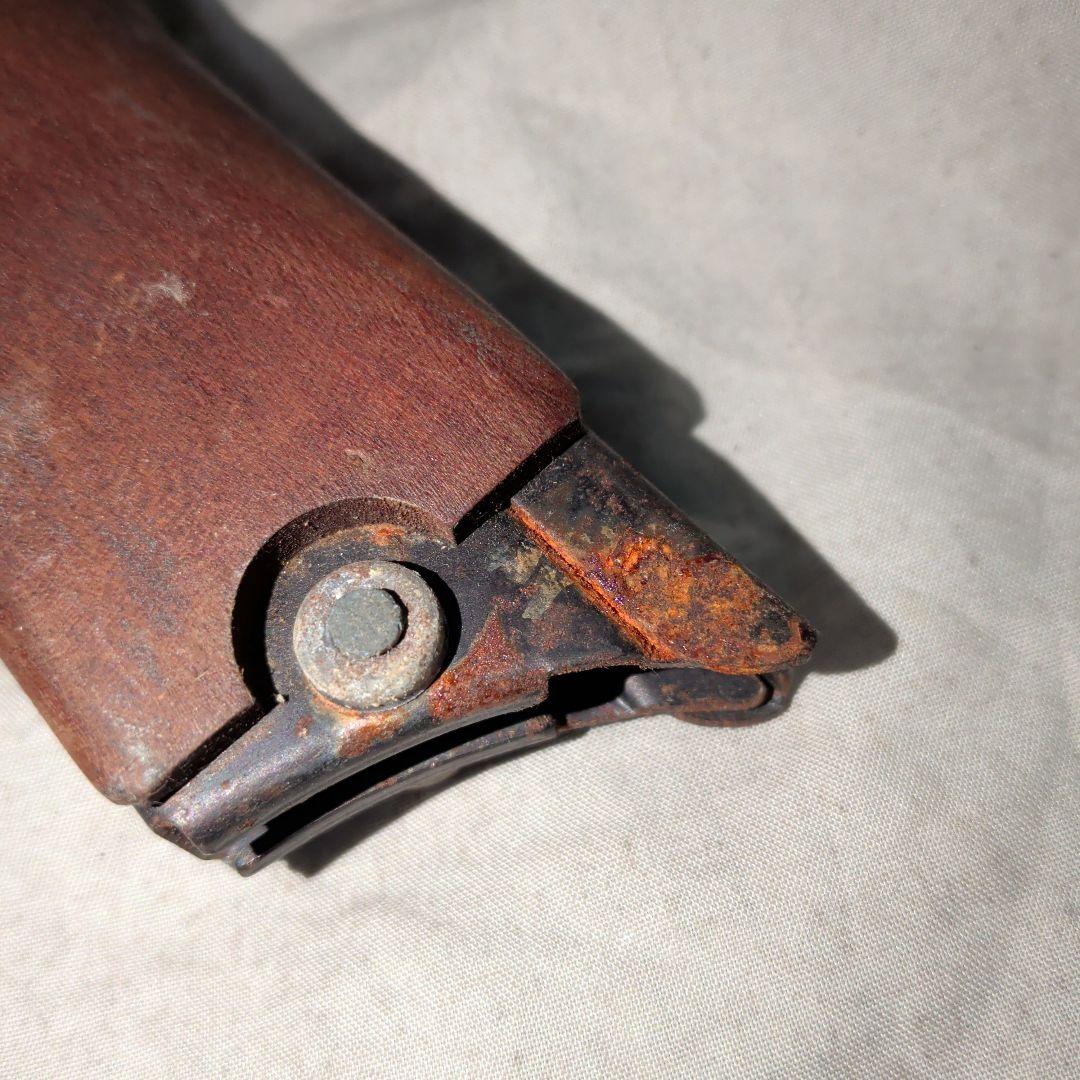 MGC　ルガーP08用　木製ストック　昭和レトロビンテージ　リアルウッド