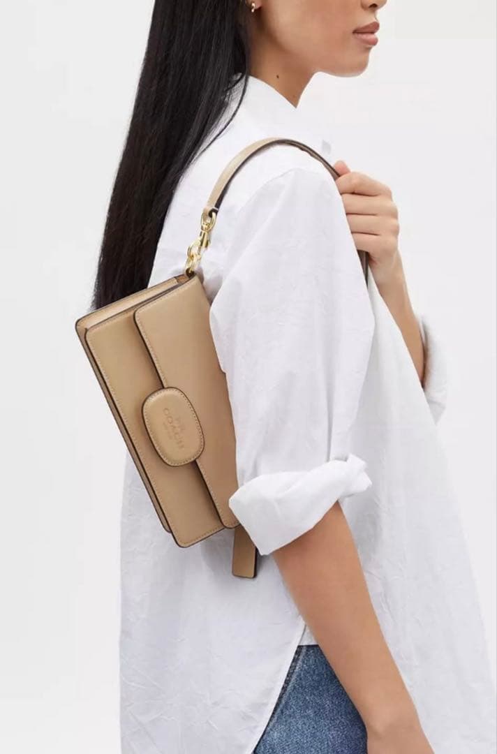 COACHエライザ フラップ クロスボディ バッグ CT851 値下げ