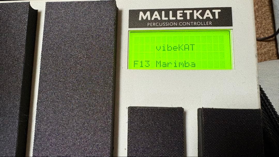 すぐに使える！】電子マリンバ VibeKAT 4oct. ソフトケース付き