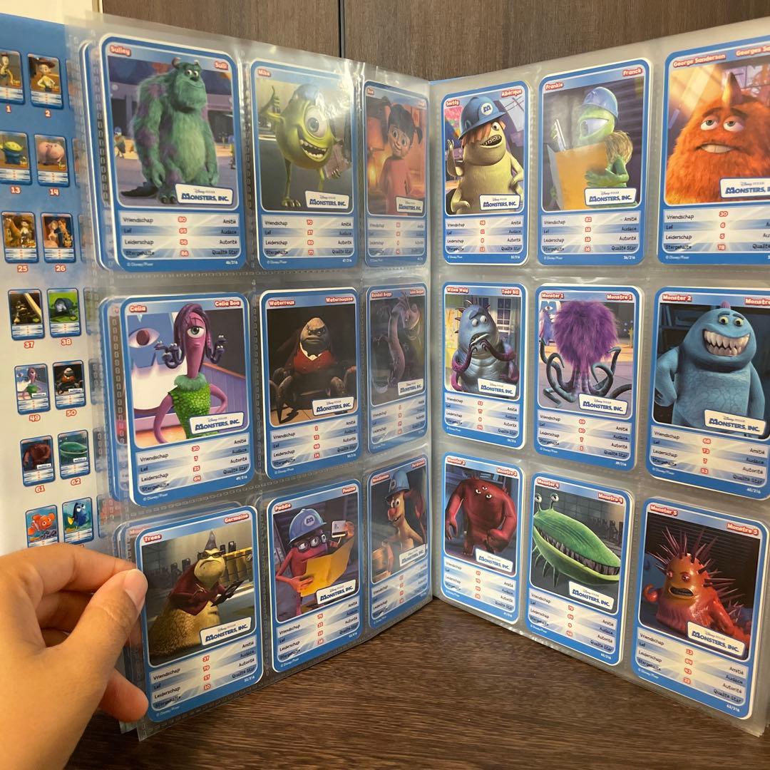 ディズニー　ピクサー　トレーディングカード　キャラクター　カード