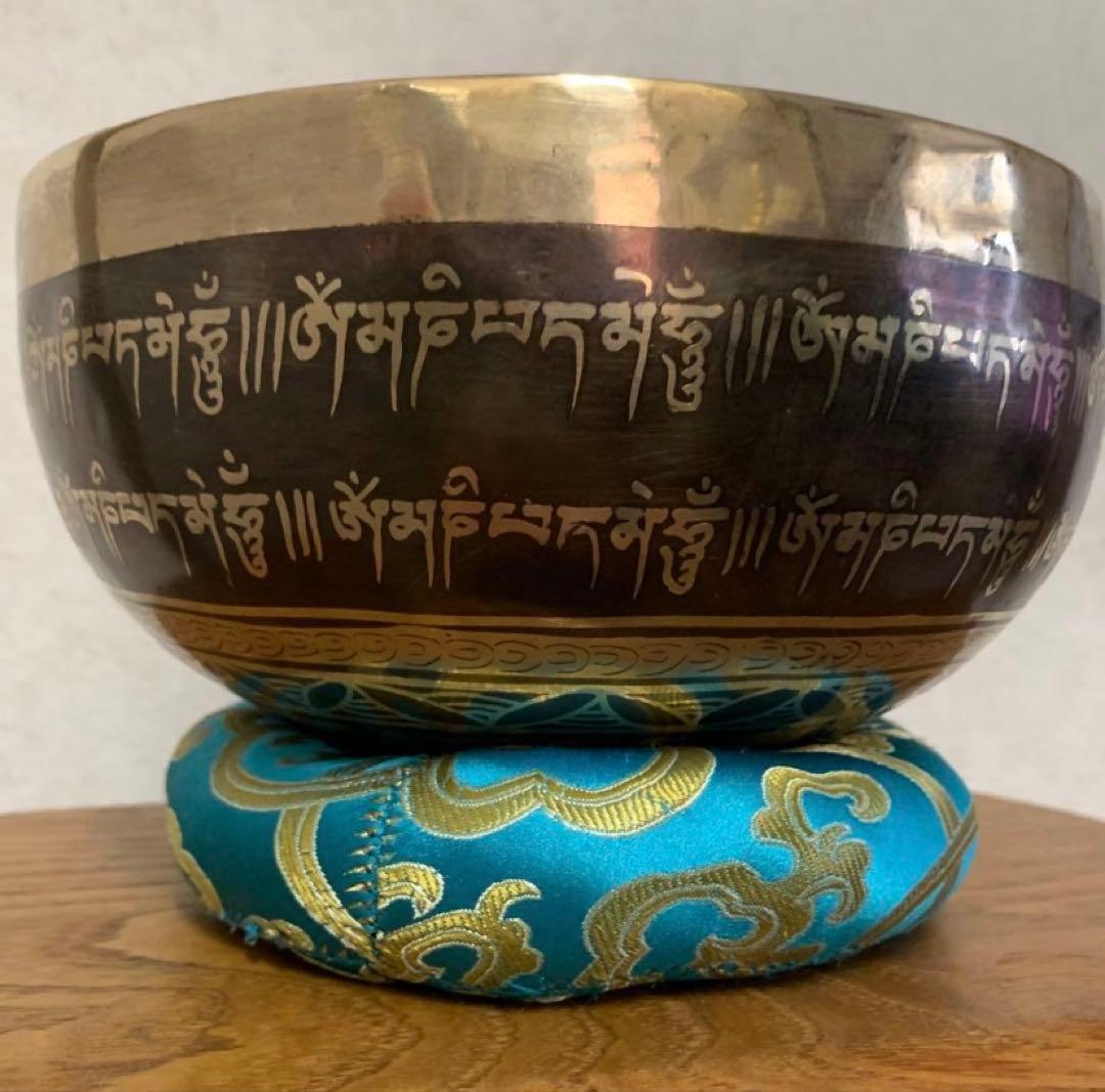 シンギングボウル18cm リング付き