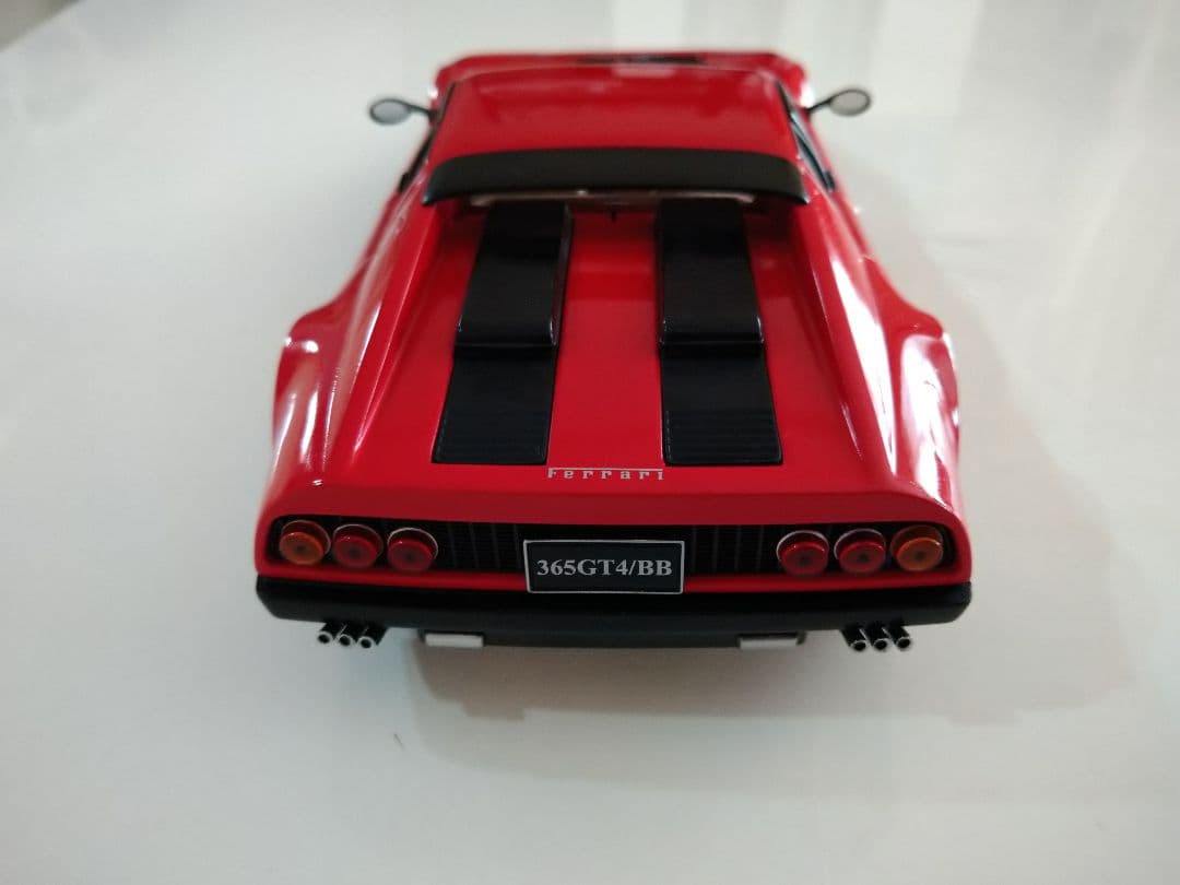 車　ＫＹＯＳＹＯ　1/18　ダイキャストミニカー　フェラーリ３６５ＧＴ４/ＢＢ